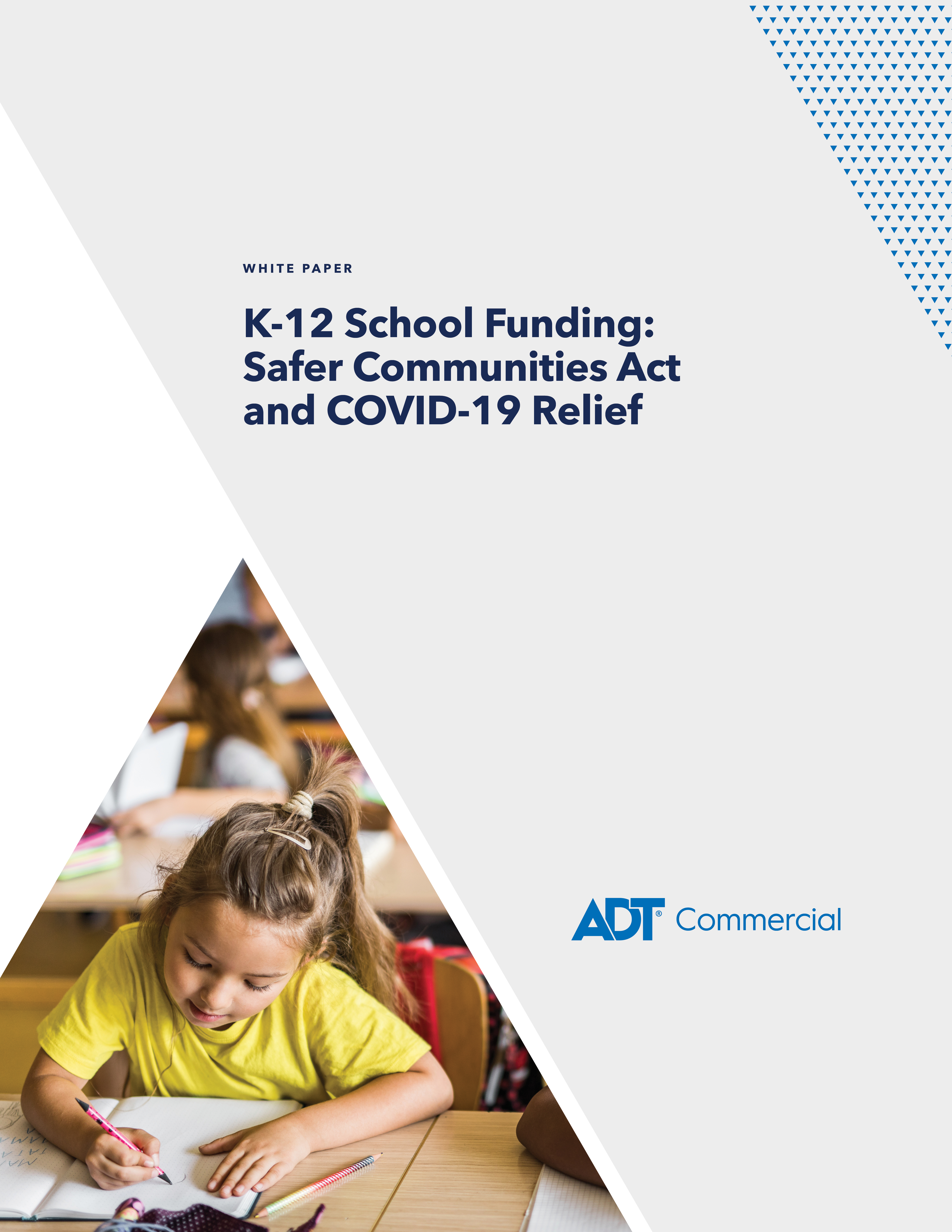 K-12 Relief Funding White Paper - Cover Image